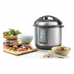 New 💯 Flash Sale ⭐ Sunbeam Aviva Pressure Cooker Stainless Steel PE6100 ⭐ ⌛ -Appliances Sales 170038990 3 1 720x928