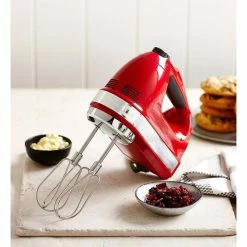 Outlet ⭐ Flash Sale 👏 KitchenAid Artisan 9 Speed Hand Mixer Red 5KHM926AER 🌟 👍 -Appliances Sales 252327520 5 1 720x928