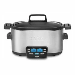 Coupon ⭐ Top 10 👍 Cuisinart 3 1 Multi Cooker Slow Cooker & Steamer Silver MSC 600XA 🤩 🎉