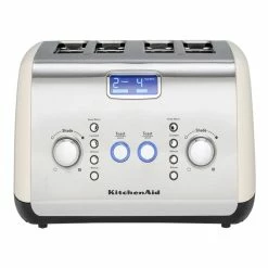 Best Pirce 🎉 Best reviews of ⭐ KitchenAid Artisan 4 Slice Toaster Cream KMT423 😍 🔥