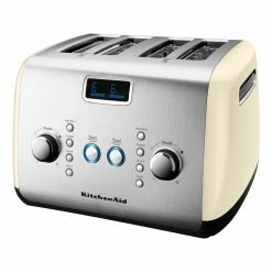 Best Pirce 🎉 Best reviews of ⭐ KitchenAid Artisan 4 Slice Toaster Cream KMT423 😍 🔥 -Appliances Sales 309204280 2 1 720x928