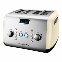 Best Pirce 🎉 Best reviews of ⭐ KitchenAid Artisan 4 Slice Toaster Cream KMT423 😍 🔥 -Appliances Sales 309204280 3 1 720x928