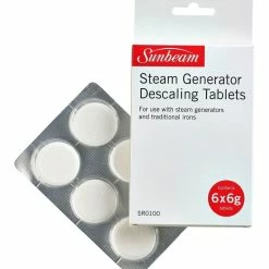 Discount 🔥 Best deal 👏 Sunbeam Steam Station Descaling Tablets SR0100 6 Pack ✔️ ❤️