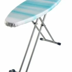 Best Sale โค๏ธ Flash Sale ๐ Sunbeam Extra Large Chic Ironing Board with Blue/White Reversible Cover SB7400 ๐ฅ ๐