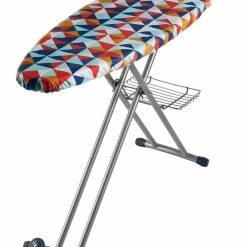 New 🧨 Deals 😍 Sunbeam Couture Ironing Board with Multi Color Geo Print SB8400 ⌛ ❤️