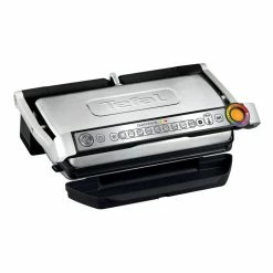 Budget ✨ New ✔️ Tefal OptiGrill Plus XL Smart Grill Stainless Steel GC722 👏 🔔
