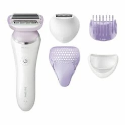 Best Pirce 🥰 Buy ❤️ Philips SatinShave Prestige Wet & Dry Shaver Purple BRL170/00 👍 ✨