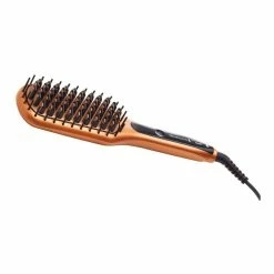 Flash Sale 😍 Hot Sale ⭐ Remington Keratin & Argan Oil Nourish Straightening Brush Gold CB7400AU 🔔 🥰