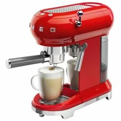 Promo ❤️ Flash Sale 😍 Smeg Manual Coffee Machine Red ECF01RDAU 🎉 🤩 -Appliances Sales 552628000 4 720x928