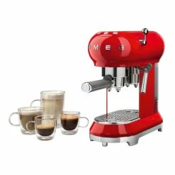 Promo ❤️ Flash Sale 😍 Smeg Manual Coffee Machine Red ECF01RDAU 🎉 🤩 -Appliances Sales 552628000 5 720x928
