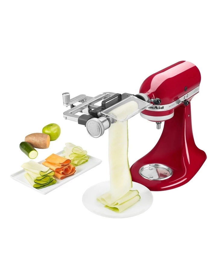 Flash Sale ๐ Cheap โญ KitchenAid Stainless Steel Vegetable Sheeter Option for Stand Mixer 5KSMSCA ๐ โค๏ธ 9 Flash Sale ๐ Cheap โญ KitchenAid Stainless Steel Vegetable Sheeter Option for Stand Mixer 5KSMSCA ๐ โค๏ธ - Image 9