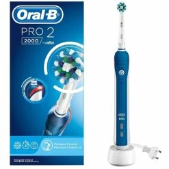 Best deal ⌛ Best Sale 👍 Oral-B Pro 2000 Cross Action Toothbrush Blue ❤️ 👏