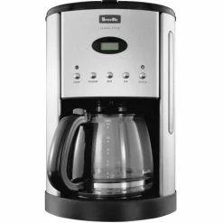 Promo 🤩 Cheapest ✨ Breville The Aroma Style Electronic Drip Coffee Maker: Stainless Steel BCM600BSS 🧨 ❤️