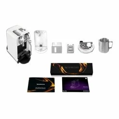 Promo 🤩 Budget 😍 Nespresso by Breville Creatista Plus Capsule Coffee Machine Sea Salt White BNE800SST ✨ ✨ -Appliances Sales 645843970 7 720x928