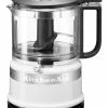 New 🌟 Coupon 🎉 KitchenAid White 3.5 Cup Mini Chopper 5KFC3515AWH 💯 ✔️