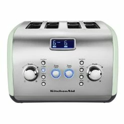 Discount 🔔 New 👏 KitchenAid Artisan 4 Slice Toaster Pistachio 5AKMT423APT 🔥 ❤️