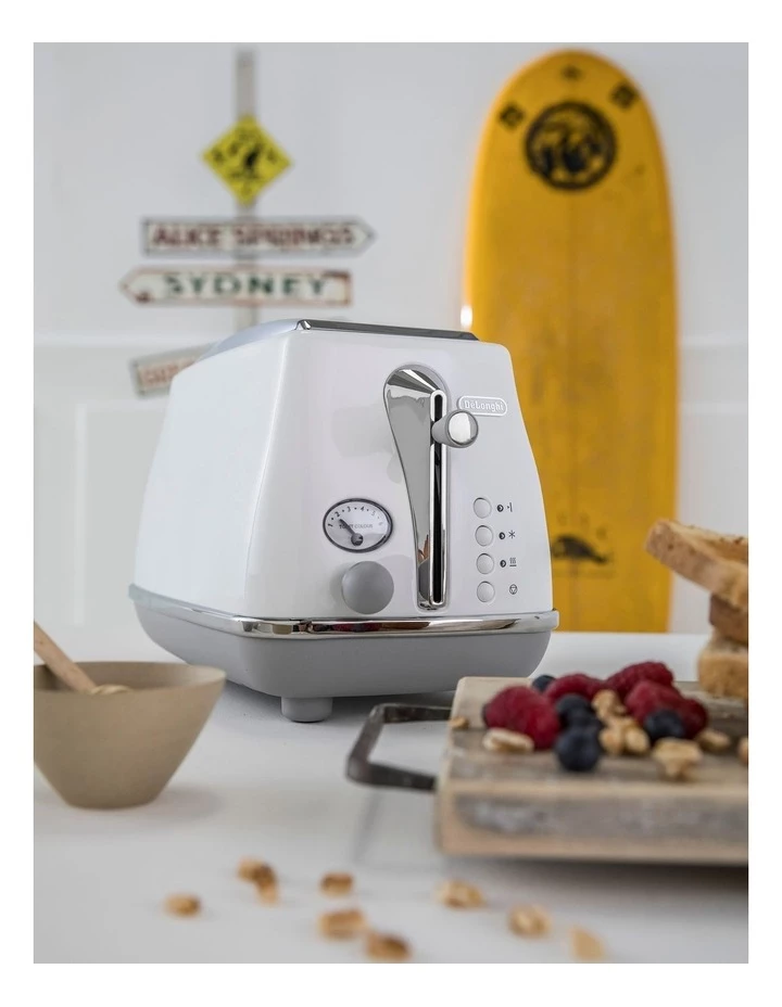 Flash Sale 🎁 Best Pirce ✔️ Delonghi Icona Capitals Sydney 2 Slice Toaster White CTOC2003W 😀 😍 4 Flash Sale 🎁 Best Pirce ✔️ Delonghi Icona Capitals Sydney 2 Slice Toaster White CTOC2003W 😀 😍 - Image 4