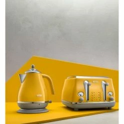 Best reviews of 🧨 Brand new 👏 Delonghi Icona Capitals New York 4 Slice Toaster Yellow CTOC4003Y 🎉 ⌛ -Appliances Sales 674317090 5 720x928