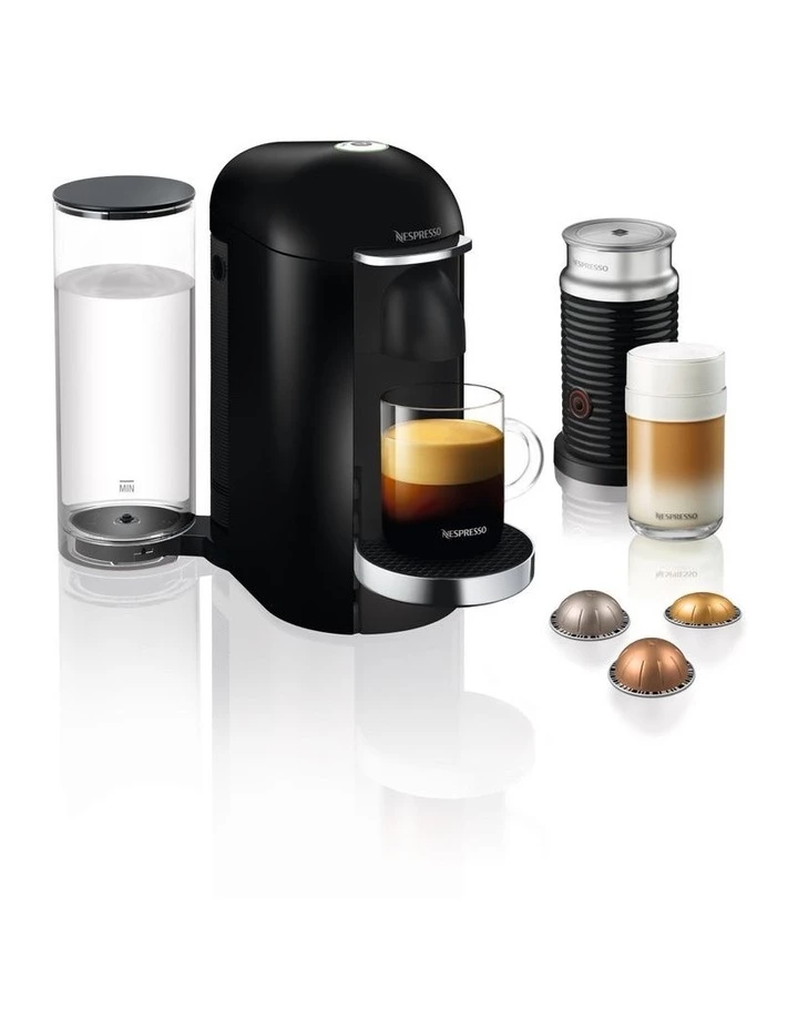 Hot Sale โจ Discount โญ Nespresso by Breville VertuoPlus Black Coffee Machine & Aeroccino3 Milk Frother BNV450BLK ๐ ๐ 5 Hot Sale โจ Discount โญ Nespresso by Breville VertuoPlus Black Coffee Machine & Aeroccino3 Milk Frother BNV450BLK ๐ ๐ - Image 5