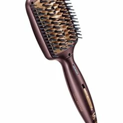 Cheap 🔥 Discount 🔔 VS Sassoon Frizz Defense Straightening Brush Mahogany VSS2440A 👍 👏