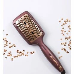 Cheap 🔥 Discount 🔔 VS Sassoon Frizz Defense Straightening Brush Mahogany VSS2440A 👍 👏 -Appliances Sales 719805700 4 720x928