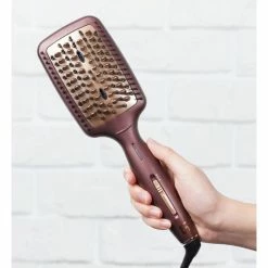 Cheap 🔥 Discount 🔔 VS Sassoon Frizz Defense Straightening Brush Mahogany VSS2440A 👍 👏 -Appliances Sales 719805700 5 720x928