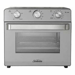 Budget ⌛ Discount ✔️ Sunbeam Multi Function Oven Air Fryer Silver BT7200 💯 🌟