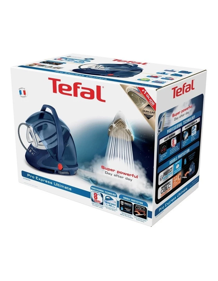 New ๐ฏ Top 10 โจ Tefal Pro Express Ultimate Care Steam Generator Iron Blue/White GV9553 โญ โจ 2 New ๐ฏ Top 10 โจ Tefal Pro Express Ultimate Care Steam Generator Iron Blue/White GV9553 โญ โจ - Image 2