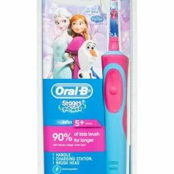 Budget 🛒 Best reviews of ⌛ Oral-B Kids Frozen Power Electric Toothbrush White/Pink VITALITYFRZ 🤩 🎁