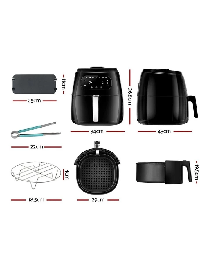 Brand new ❤️ Budget 🎉 Devanti Air Fryer 8.5L LCD Digital Oil Free Deep Frying Cooker ⌛ 😍 3 Brand new ❤️ Budget 🎉 Devanti Air Fryer 8.5L LCD Digital Oil Free Deep Frying Cooker ⌛ 😍 - Image 3