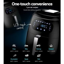 Brand new ❤️ Budget 🎉 Devanti Air Fryer 8.5L LCD Digital Oil Free Deep Frying Cooker ⌛ 😍 9 Brand new ❤️ Budget 🎉 Devanti Air Fryer 8.5L LCD Digital Oil Free Deep Frying Cooker ⌛ 😍 -Appliances Sales 745221430 5 720x928