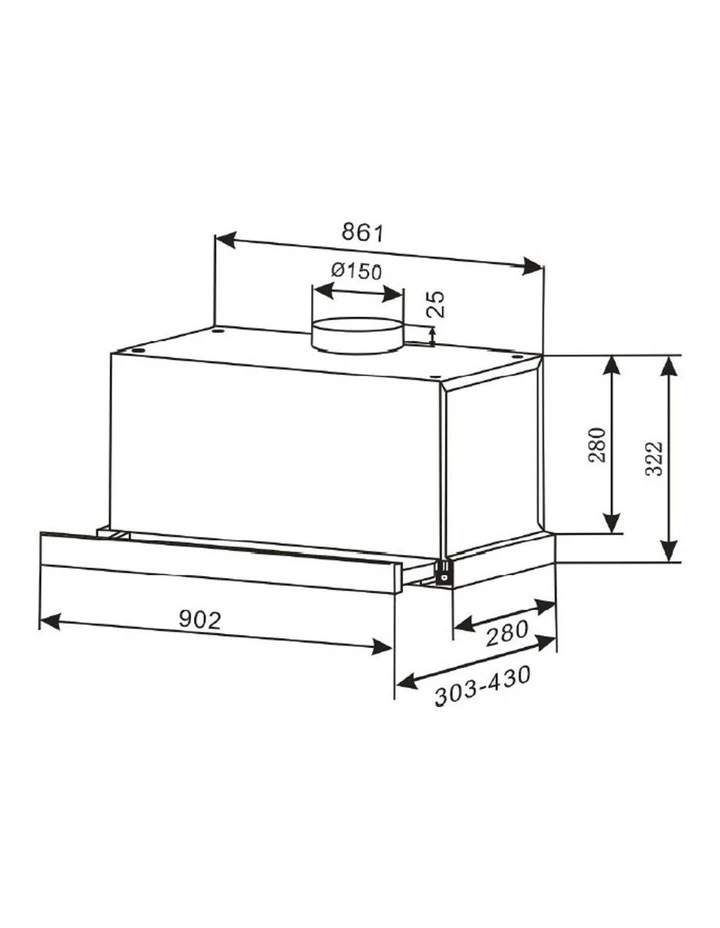 Discount ✔️ Coupon ✨ Kleenmaid Slide Out Rangehood 90cm RHSO91 ✨ 🥰 3 Discount ✔️ Coupon ✨ Kleenmaid Slide Out Rangehood 90cm RHSO91 ✨ 🥰 - Image 3