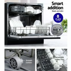 Buy 🛒 Wholesale ⌛ Devanti Benchtop Dishwasher 🧨 🛒 -Appliances Sales 746947360 5 720x928
