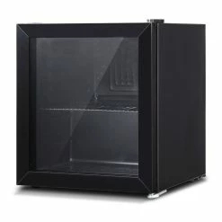 Budget ✔️ Hot Sale 🔥 Devanti 46L Glass Door Bar Fridge 👏 🎁