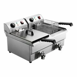 Best reviews of โ๏ธ Flash Sale ๐ Devanti Commercial Electric Deep Fryer Twin Frying Basket Chip Cooker Countertop ๐ โ๏ธ