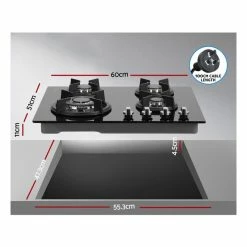 Brand new 😉 Deals ❤️ Devanti Gas Cooktop 60cm 4 Burner Ceramic 🔔 🔔 5 Brand new 😉 Deals ❤️ Devanti Gas Cooktop 60cm 4 Burner Ceramic 🔔 🔔 -Appliances Sales 747586540 3 720x928