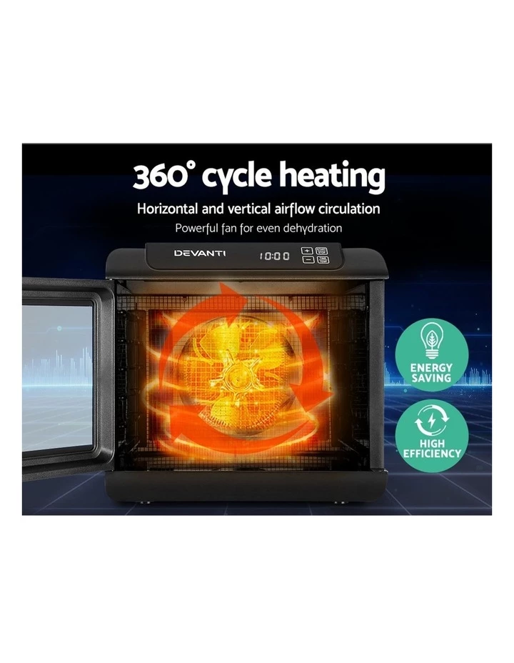 Wholesale ⌛ Discount 👏 Devanti 6 Tray Food Dehydrators ❤️ 👍 3 Wholesale ⌛ Discount 👏 Devanti 6 Tray Food Dehydrators ❤️ 👍 - Image 3
