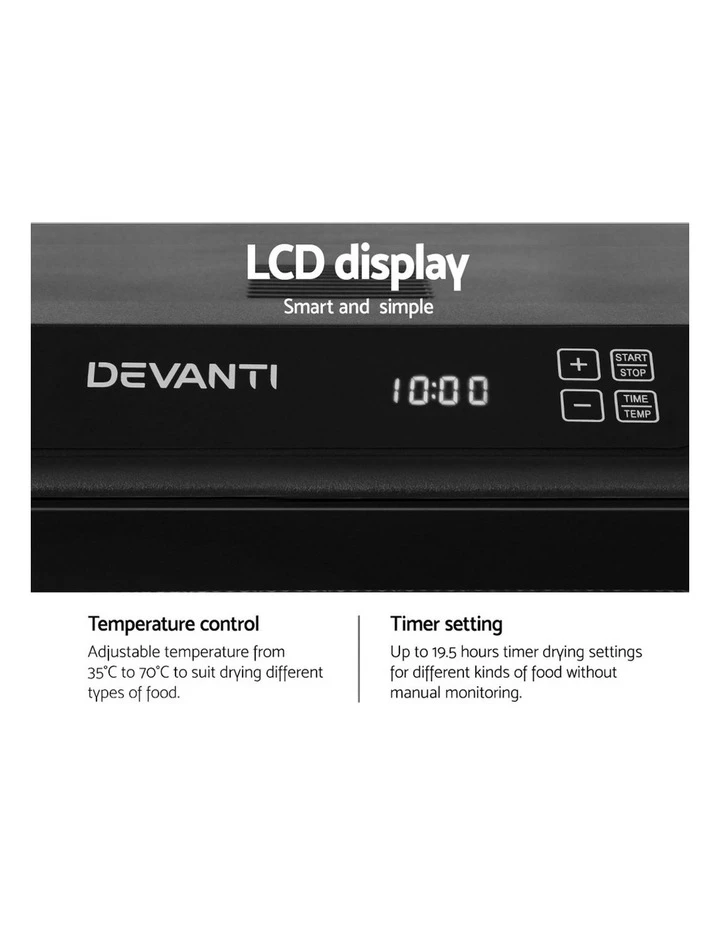 Wholesale ⌛ Discount 👏 Devanti 6 Tray Food Dehydrators ❤️ 👍 4 Wholesale ⌛ Discount 👏 Devanti 6 Tray Food Dehydrators ❤️ 👍 - Image 4
