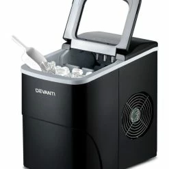 Best deal 😀 Cheap 🌟 DEVANTi Portable Ice Cube Maker Machine 2L Home Bar Benchtop Easy Quick Black 🎁 🌟 -Appliances Sales 757080190 3 720x928