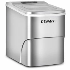 Hot Sale ๐ฅฐ Budget ๐ Devanti Portable Ice Cube Maker - Silver โ ๐ฏ