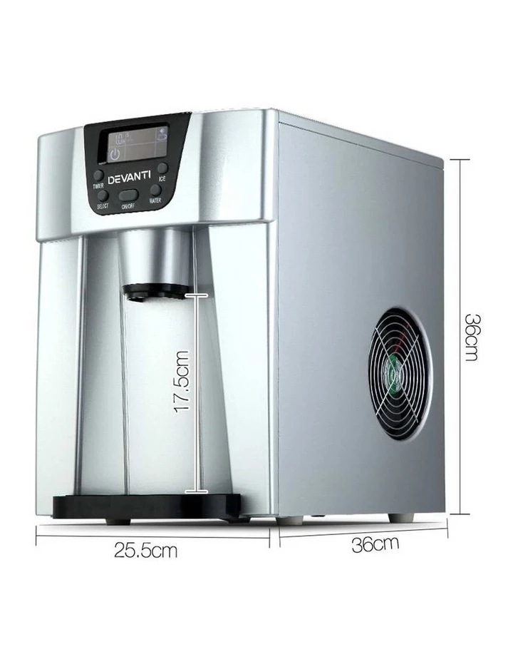 Discount β Wholesale π Devanti 2L Portable Ice Cuber Maker & Water Dispenser π π₯° 2 Discount β Wholesale π Devanti 2L Portable Ice Cuber Maker & Water Dispenser π π₯° - Image 2