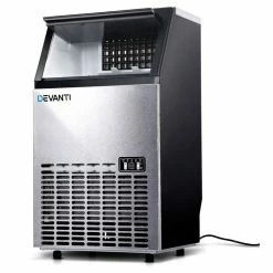 Budget โ Outlet ๐ Devanti Stainless Steel Commercial Ice Cube Maker ๐ โ๏ธ
