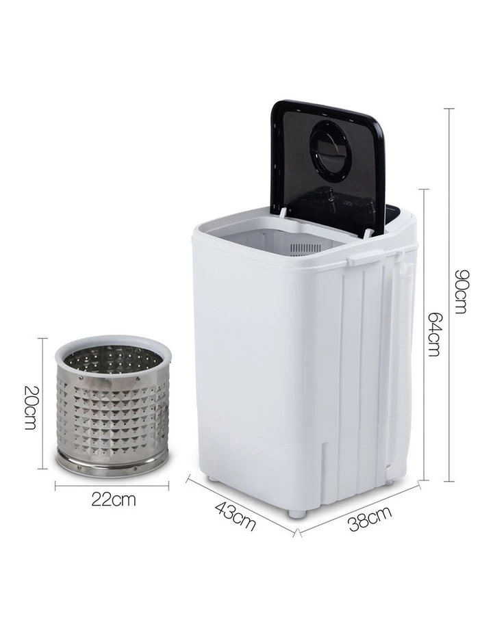 Wholesale 🤩 Coupon 👏 Devanti 4.6KG Mini Portable Washing Machine ⭐ 🥰 2 Wholesale 🤩 Coupon 👏 Devanti 4.6KG Mini Portable Washing Machine ⭐ 🥰 - Image 2