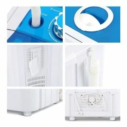 New 🥰 Discount 🌟 Devanti 4.6KG Mini Portable Washing Machine 🔥 😉 -Appliances Sales 758004040 3 720x928