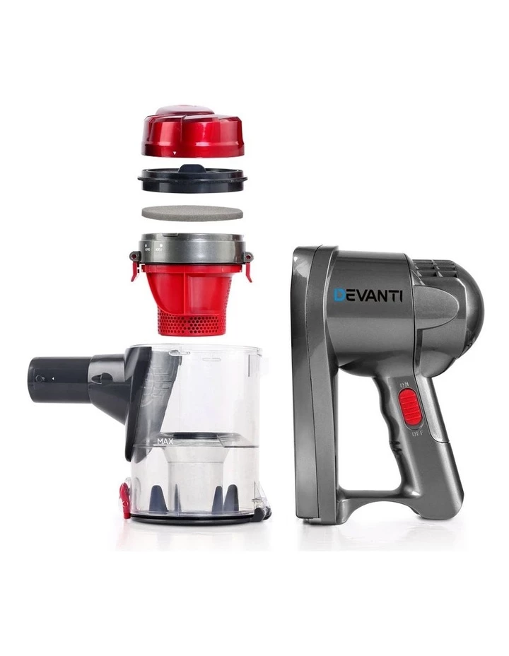 Promo ๐ฅ Flash Sale ๐ฏ Devanti Corded Handheld Bagless Vacuum Cleaner - Red and Silver ๐ โจ 5 Promo ๐ฅ Flash Sale ๐ฏ Devanti Corded Handheld Bagless Vacuum Cleaner - Red and Silver ๐ โจ - Image 5