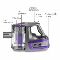 Deals 😍 Best Sale ⌛ Devanti 150W Stick Vacuum Cleaner Cordless Handheld Handstick Headlight 2-Speed 😀 ✨ -Appliances Sales 758128150 4 720x928