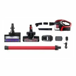 Deals ⭐ Budget ✔️ Devanti Cordless 150W Handstick Vacuum Cleaner - Red and Black 🤩 ✔️ -Appliances Sales 758128780 3 720x928