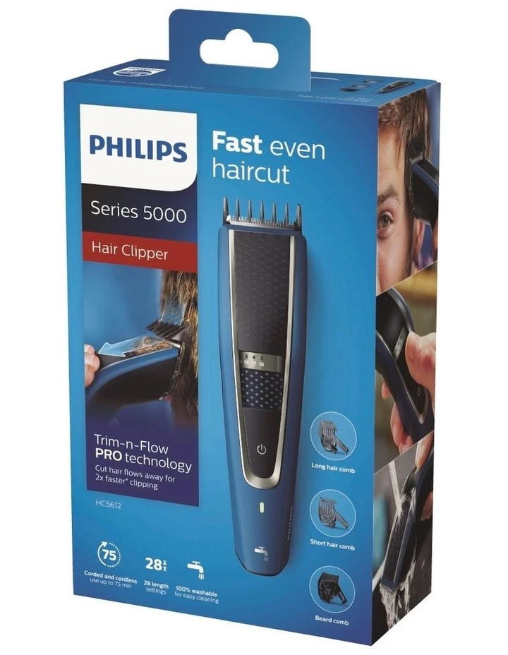 Cheap 🛒 Hot Sale ⭐ Philips Series 5000 Hair Clipper Blue/Black HC5612/15 ✨ 👍 5 Cheap 🛒 Hot Sale ⭐ Philips Series 5000 Hair Clipper Blue/Black HC5612/15 ✨ 👍 - Image 5