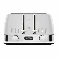 Best deal ๐ฏ Coupon ๐ Sunbeam New York Collection 4 Slice Toaster White Silver TA4440WS ๐ ๐