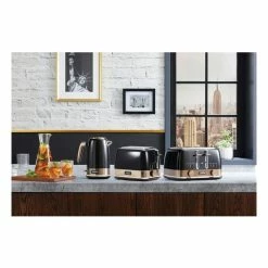 Cheap 🔔 Top 10 ✨ Sunbeam New York Collection 2 Slice Toaster Black Bronze TA4420KB 😍 🔔 -Appliances Sales 772540300 5 720x928